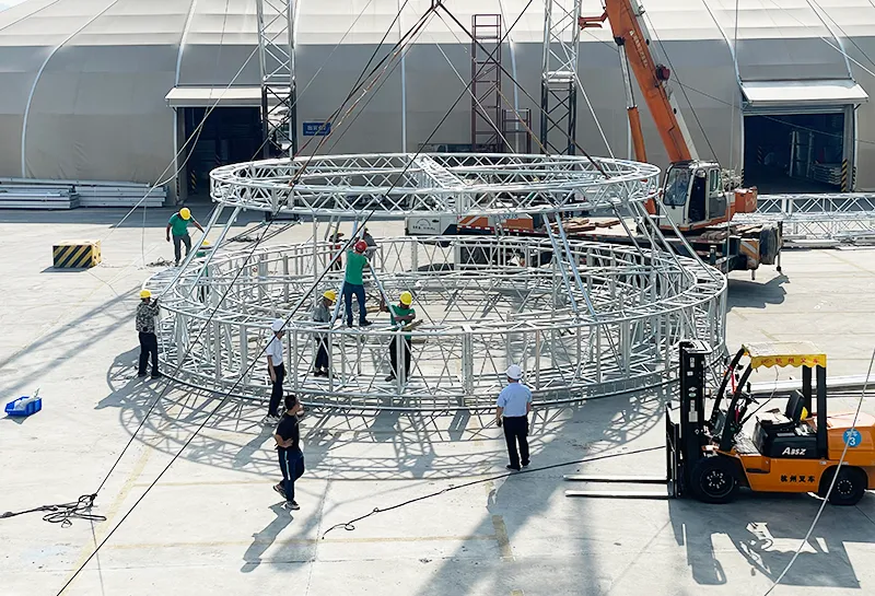 Circus Tent Test Assembly